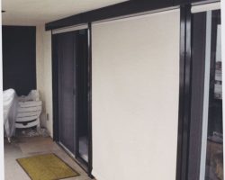 Vertical Awning Installed by Inter Trade Inc
