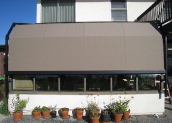 Greenhouse Awning installed by Inter Trade Incorporated